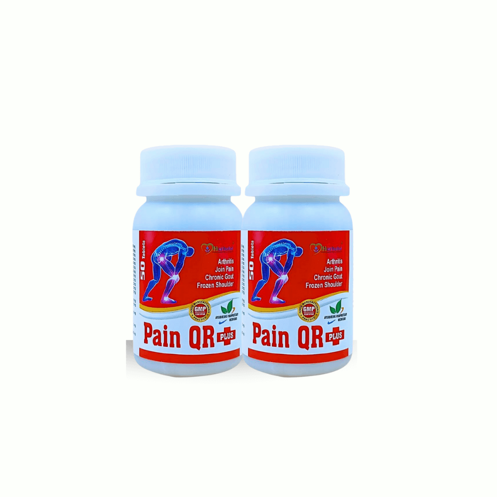 Ayurvedic PAIN QR PLUS capsule best medicine for chronic gout(pack of 2) - HEALTH AIM PHARMACY