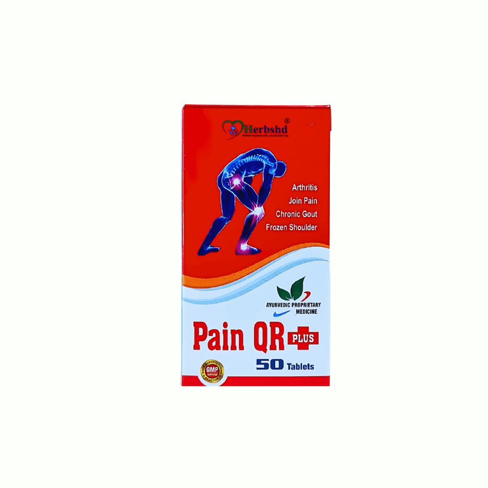 Ayurvedic PAIN QR PLUS capsule best medicine for chronic gout(pack of 2) - HEALTH AIM PHARMACY