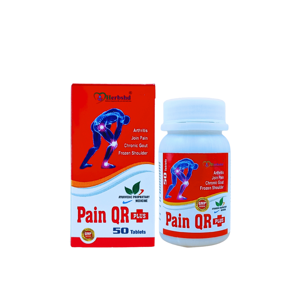 Ayurvedic PAIN QR PLUS capsule best medicine for chronic gout(pack of 2) - HEALTH AIM PHARMACY