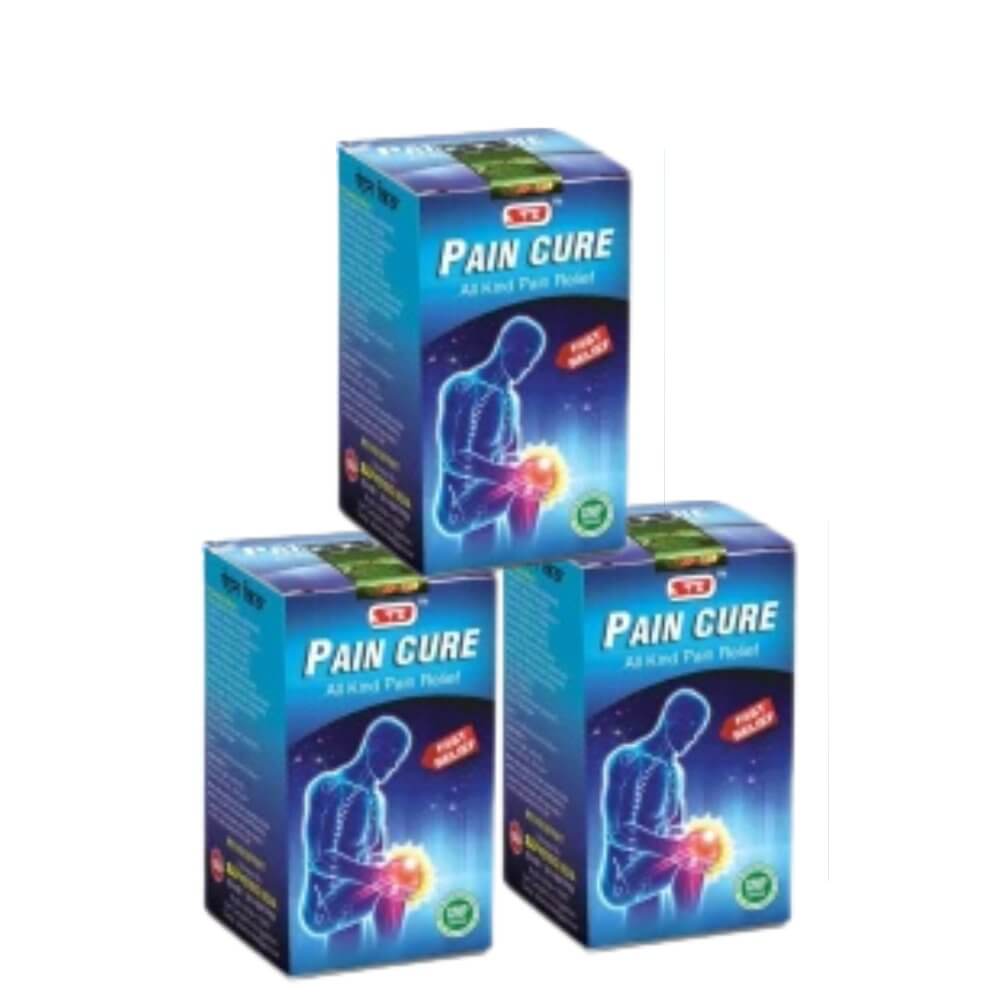 Ayurvedic Pain Relief Pain Cure Tablet (Pack Of 3) - HEALTH AIM PHARMACY