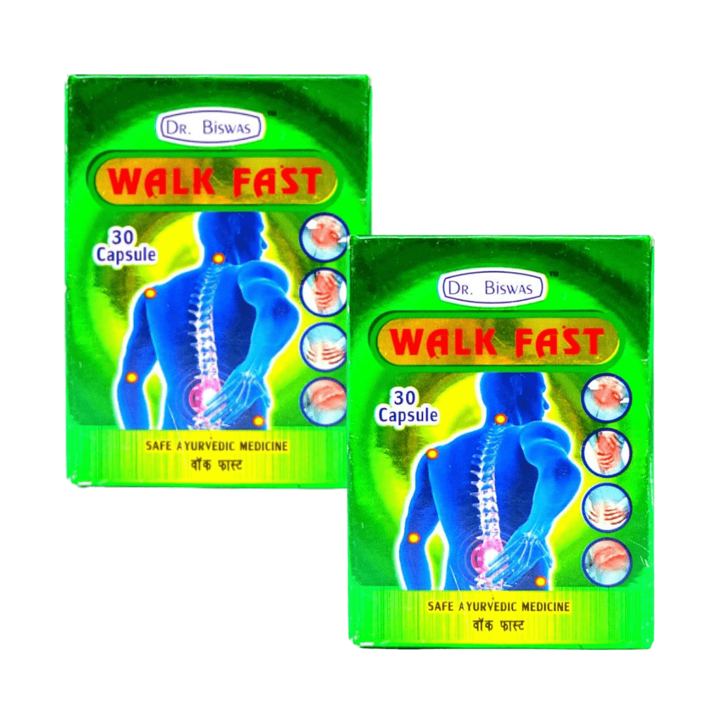 Ayurvedic Pain Relief Walk Fast Capsule (pack of 2) - HEALTH AIM PHARMACY