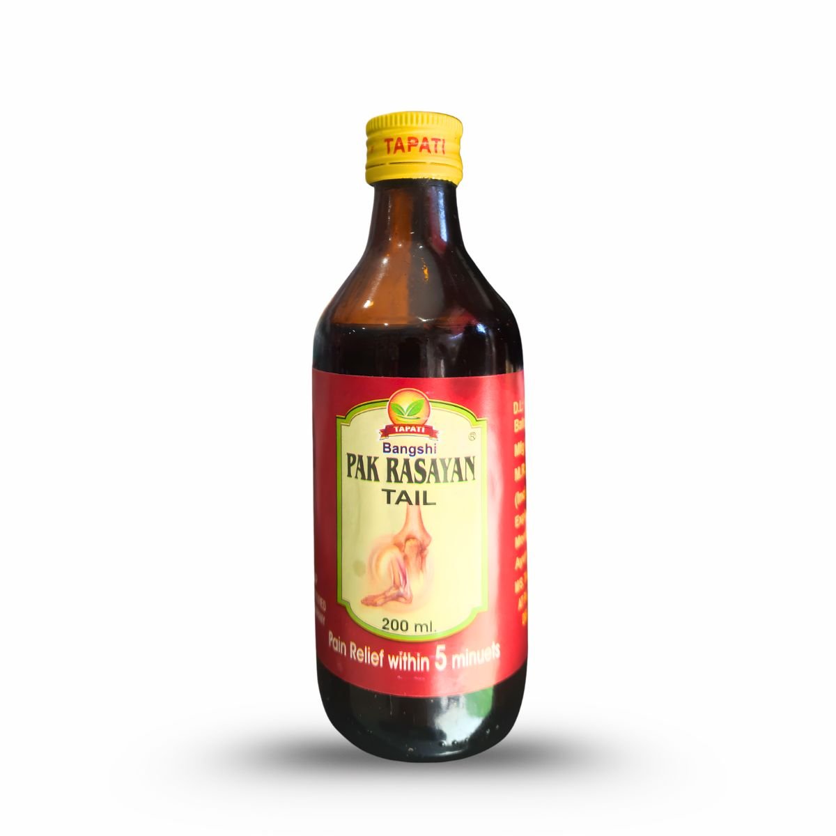 Ayurvedic Pak Rasayan Tail 200ml and Pain QR Plus 50 Capsule | Combo Pack - Health Aim Pharmacy