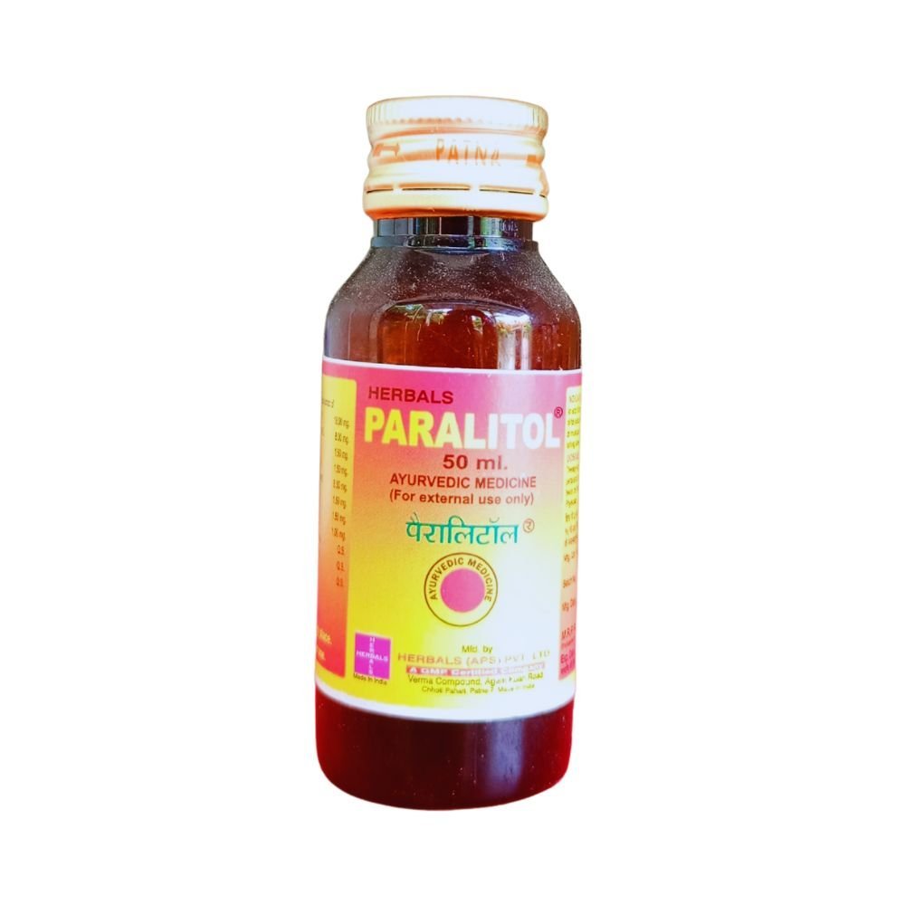 AYURVEDIC PARALITOL MASSAGE OIL 50 ML(PACK OF 8) - HEALTH AIM PHARMACY