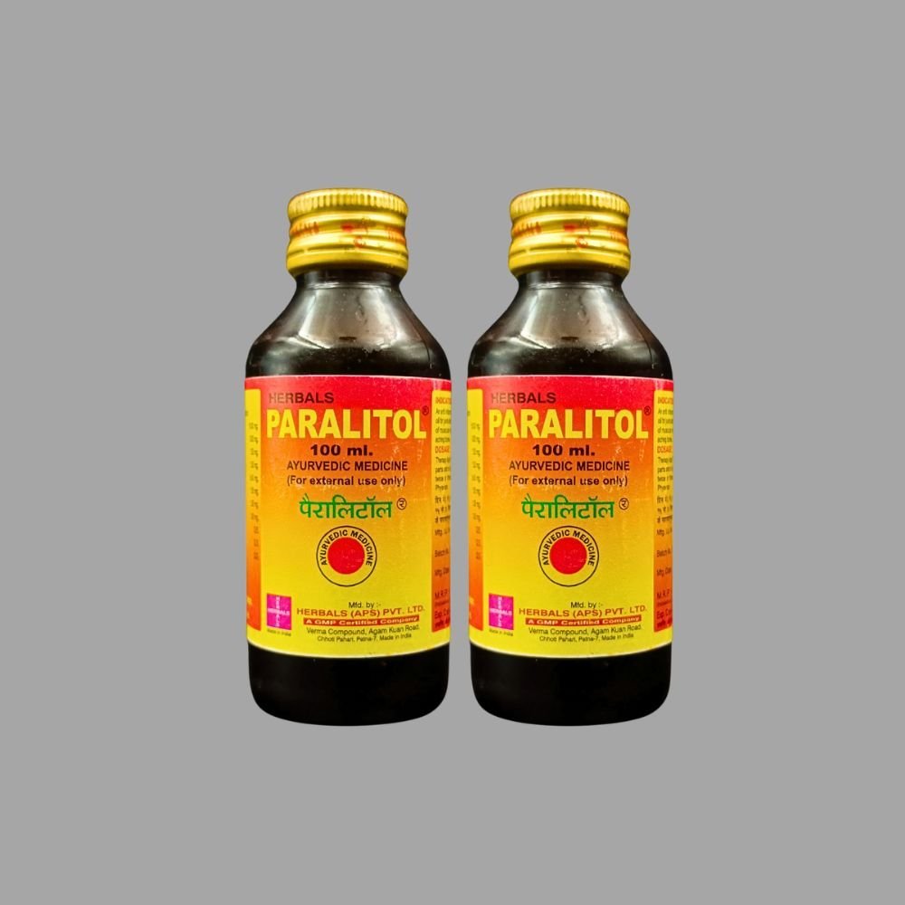 Ayurvedic Paralitol oil 100ml (PACK OF - 5) - HEALTH AIM PHARMACY