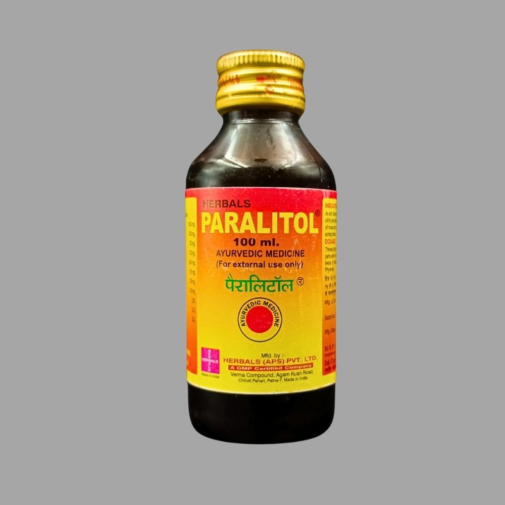 Ayurvedic Paralitol oil 100ml (PACK OF - 5) - HEALTH AIM PHARMACY
