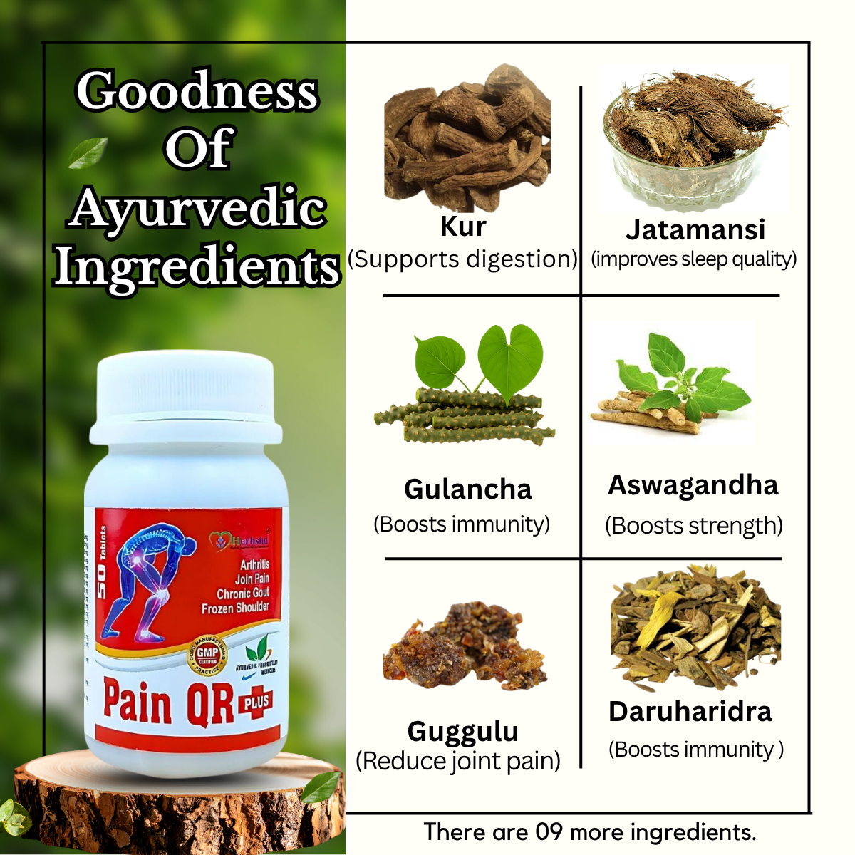 Ayurvedic Paralitol Oil and Pain QR Plus Capsule & Arnica gel Combo | 400ml + 50Caps + 25g | Combo Pack - HEALTH AIM PHARMACY