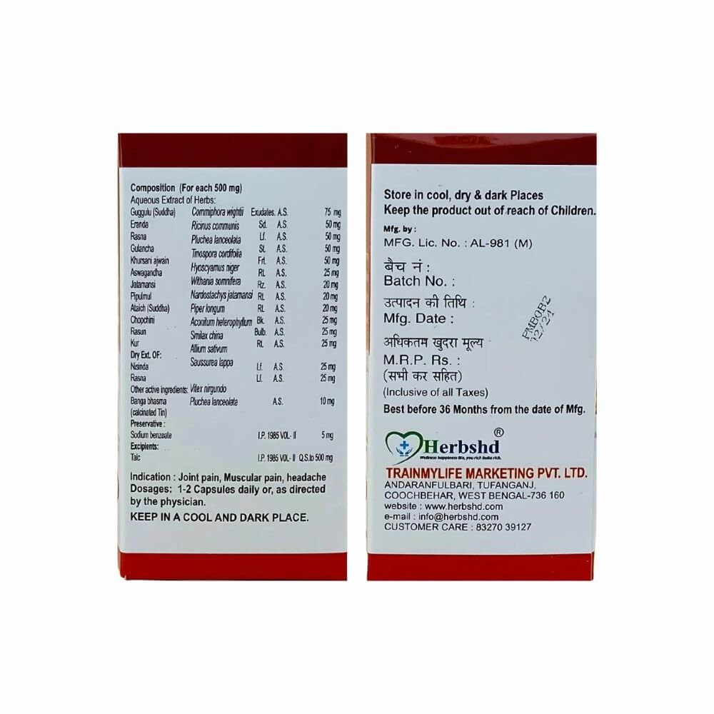 Ayurvedic Paralitol Oil and Pain QR Plus Tablet Relieves All Pain - HEALTH AIM PHARMACY