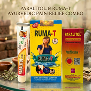 Ayurvedic paralitol Oil + Gel & Ruma - T Capsule Combo | 200ml + 20g + 30 Caps | Combo Pack - HEALTH AIM PHARMACY