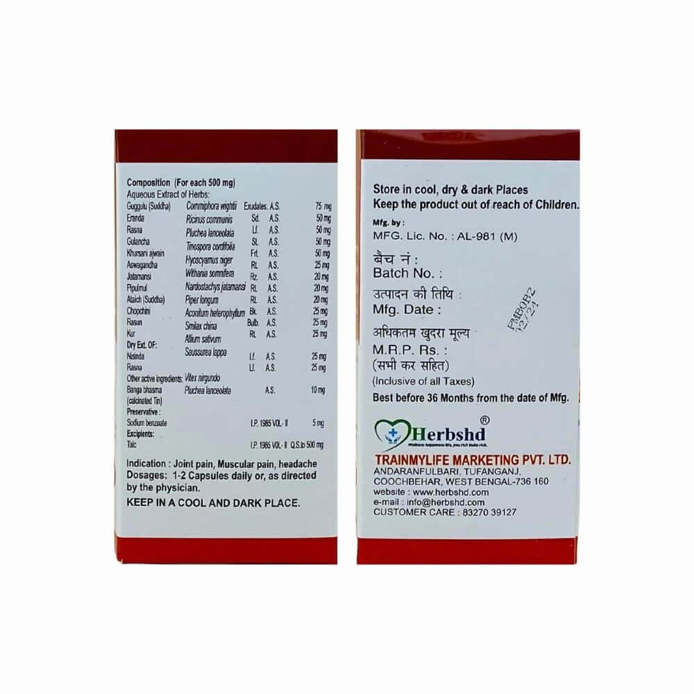 Ayurvedic Paralitol oil & Pain QR Plus Tablet Relieves chronic pain - HEALTH AIM PHARMACY