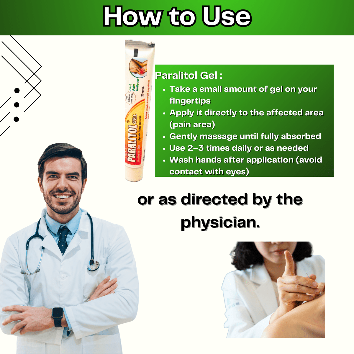 Ayurvedic Paralitol Oil + Paralitol Gel and Pain QR Plus Capsule Combo | 100ml + 20g + 50Caps | Combo Pack - HEALTH AIM PHARMACY