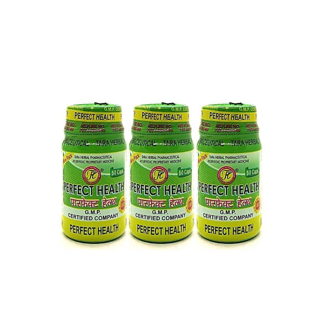 Ayurvedic Perfect Health Capsule for Weight Gain and Loss of Appetite (pack of 3) - HEALTH AIM PHARMACY