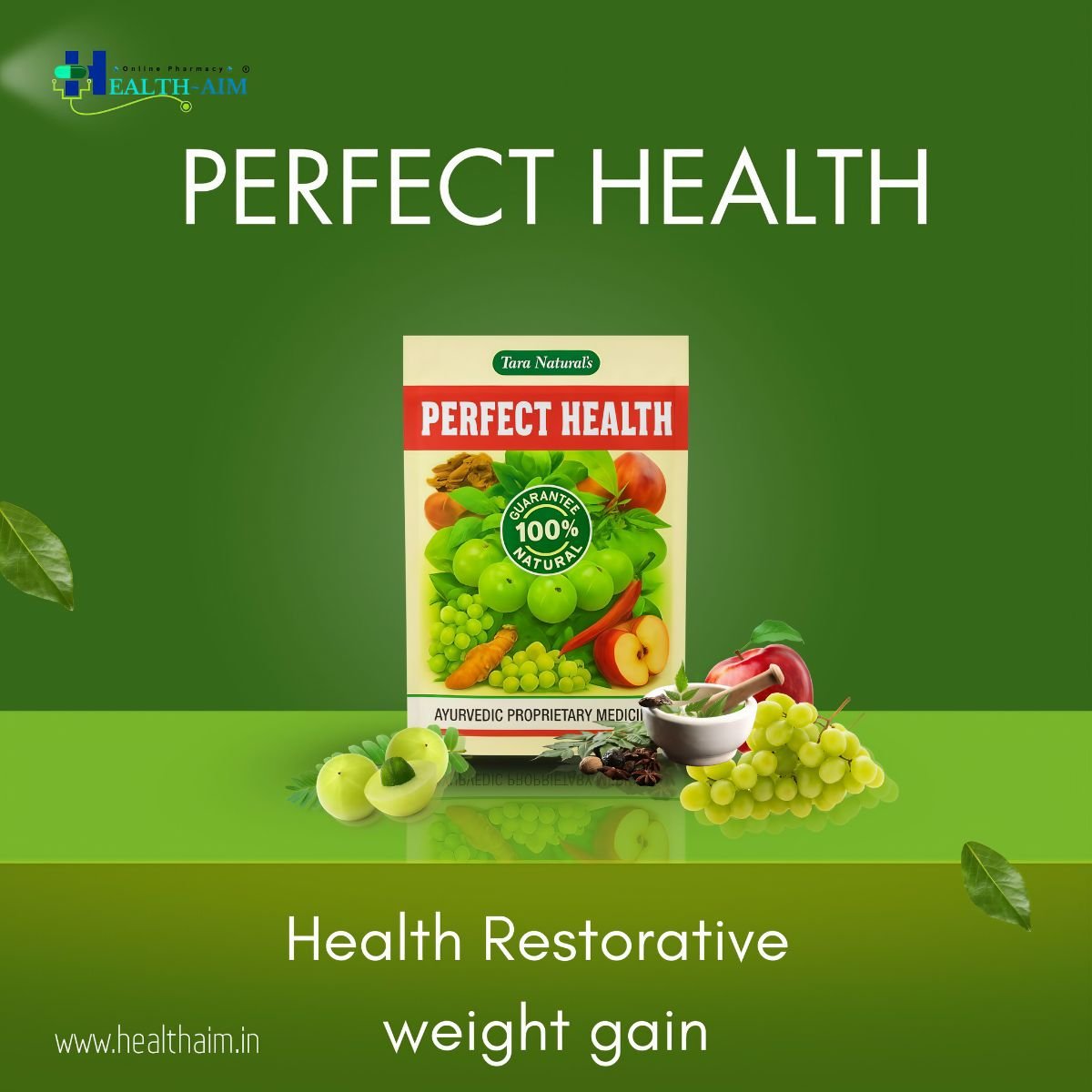 Ayurvedic Perfect Health Tonic |450ml | Pack of 2 - HEALTH AIM PHARMACY