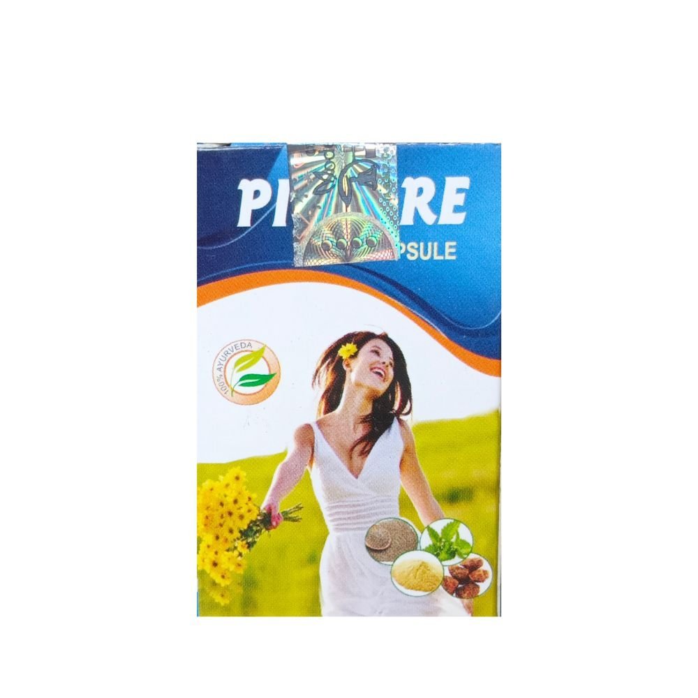 Ayurvedic Pi - Cure Capsule & Arsha Binas Batika for piles(combo pack) - HEALTH AIM PHARMACY