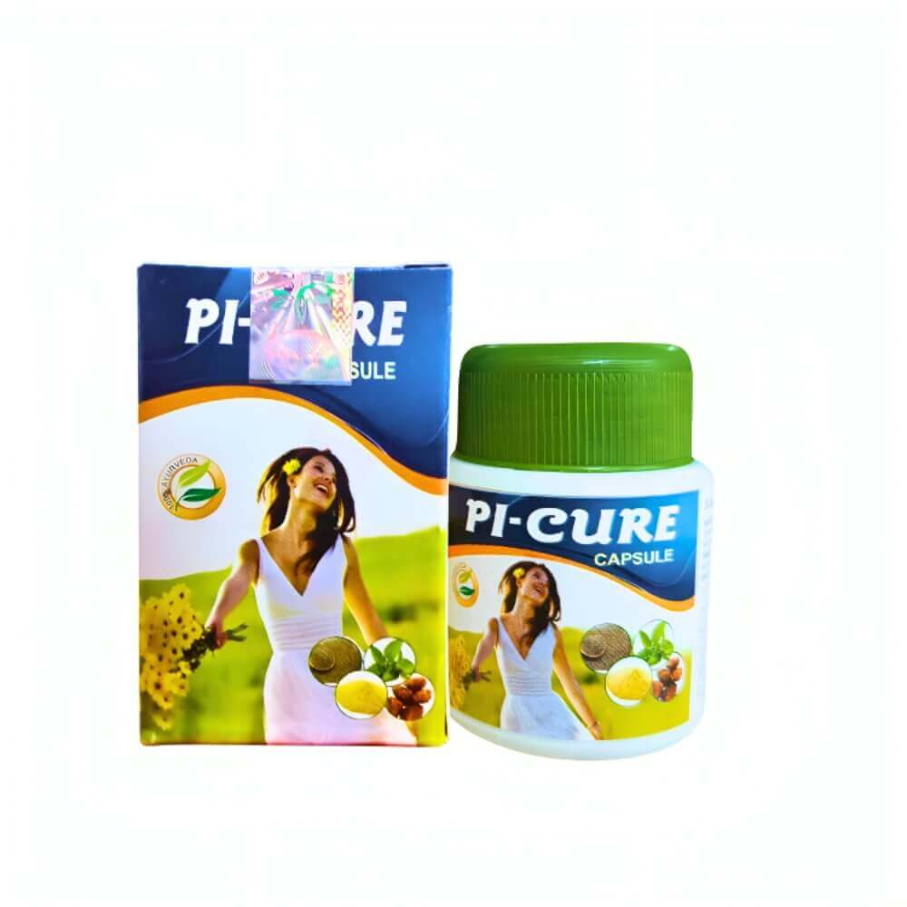 Ayurvedic Pi - Cure Capsule for Hemorrhoid, Constipation (PACK OF 2) - HEALTH AIM PHARMACY