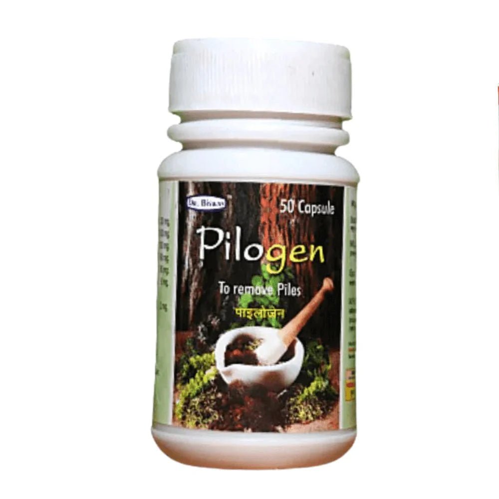 Ayurvedic Pilogen Capsule for Piles Care (pack of 2) - HEALTH AIM PHARMACY
