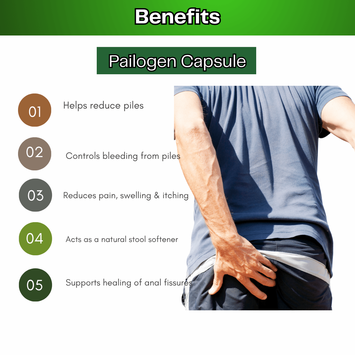 Ayurvedic Pilogen Capsule & Pilum Ointment Comno | 50Caps + 30gm | Combo Pack - HEALTH AIM PHARMACY