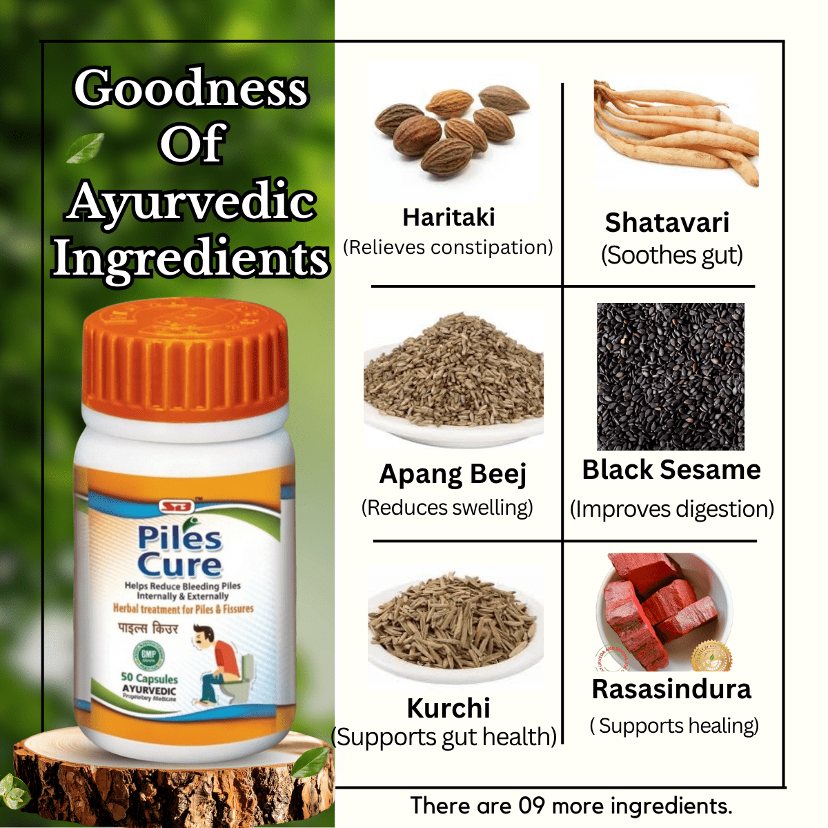 Ayurvedic Pilum Ointment and Piles Cure Capsule & Mahashakti Salsa Syrup Combo | 30g + 50Caps + 450ml | combo Pack - HEALTH AIM PHARMACY