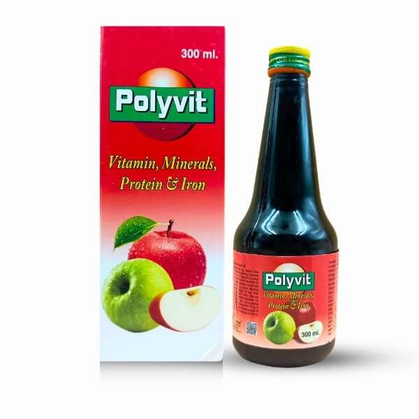 Ayurvedic Polyvit Syrup 300 ml. Pack Of 4 - HEALTH AIM PHARMACY