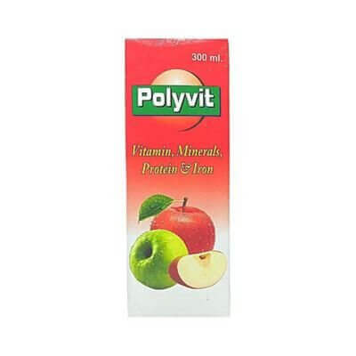 Ayurvedic Polyvit Syrup 300m.l(pack of 3). - HEALTH AIM PHARMACY