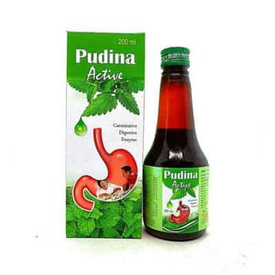 Ayurvedic Pudina Active Syrup 200ml(pack of 3) - HEALTH AIM PHARMACY