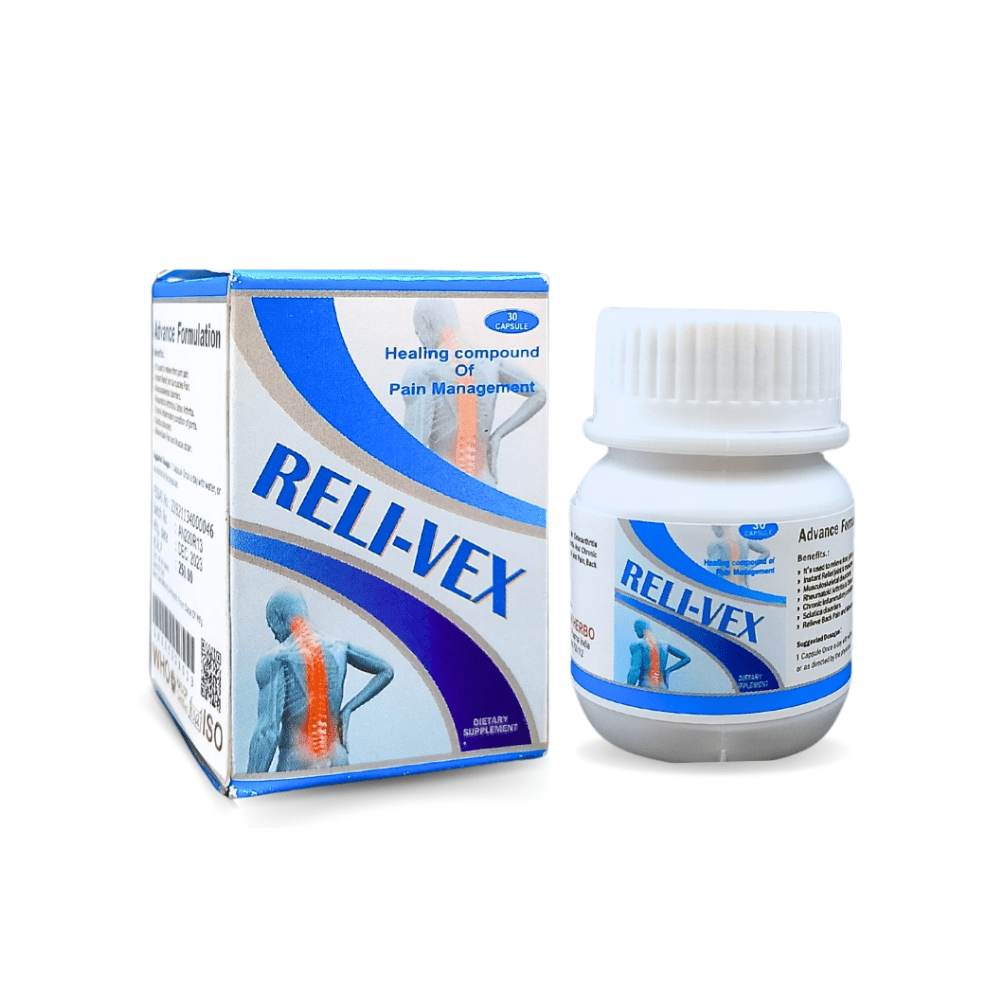 Ayurvedic Reli - vex 30capsule (Pack Of 2 ) - HEALTH AIM PHARMACY