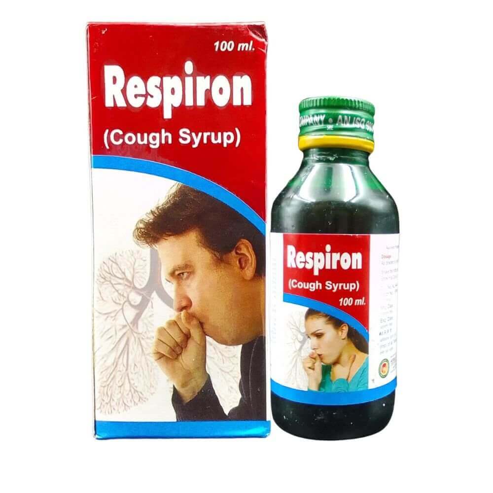 Ayurvedic Respiron Cough Syrup (pack of 3) - HEALTH AIM PHARMACY