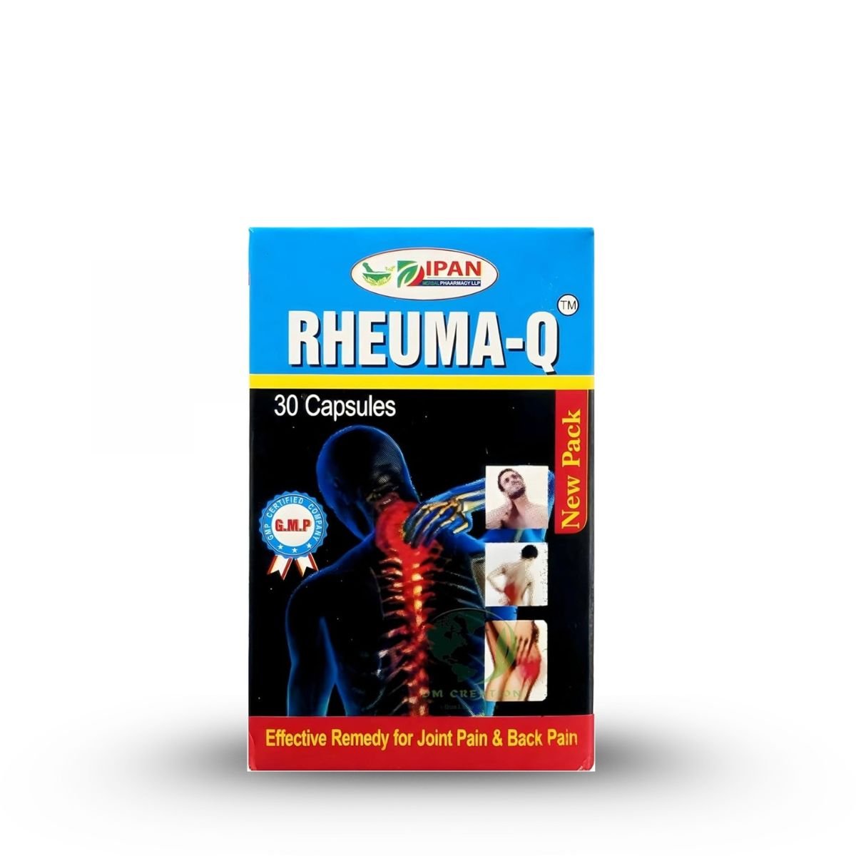 Ayurvedic RHEUMA Q Capsule & PAIN QR Pain Oil | 30 Cap + 100ml | Combo Pack - HEALTH AIM PHARMACY