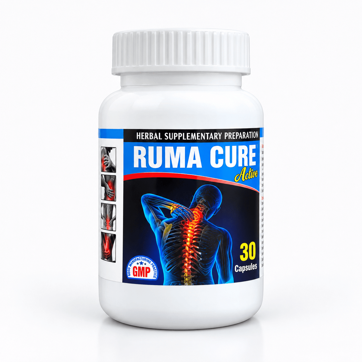 Ayurvedic Ruma Cure Active Pain Relief Capsules | Pack of 2 - HEALTH AIM PHARMACY