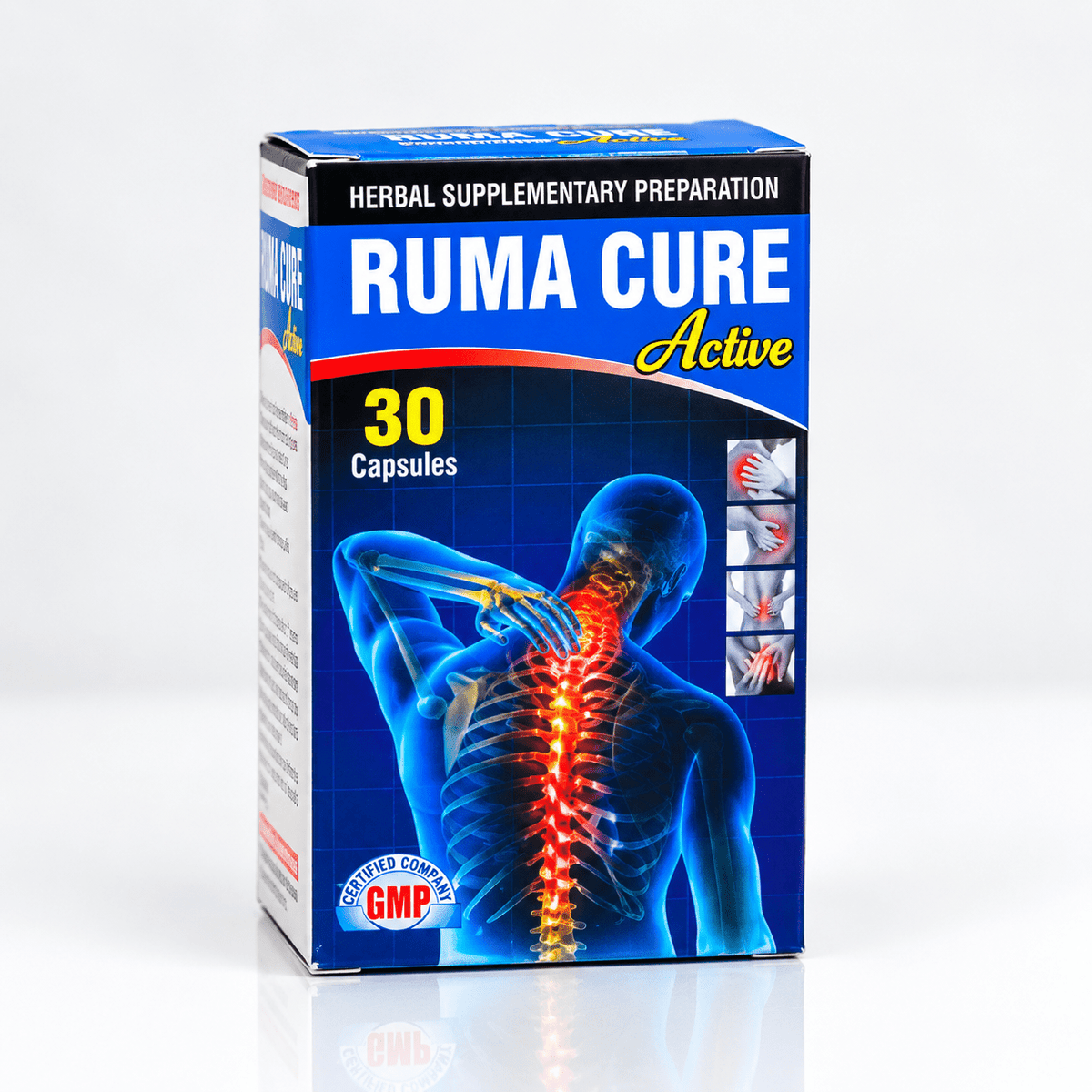 Ayurvedic Ruma Cure Active Pain Relief Capsules | Pack of 2 - HEALTH AIM PHARMACY