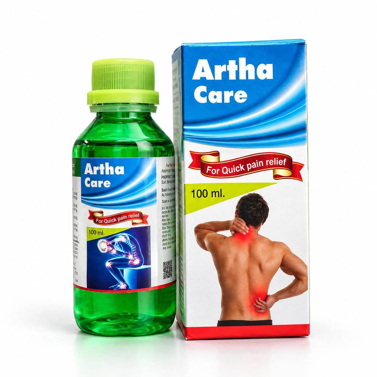 Ayurvedic Ruma T Capsule & WALK FAST Ointment Combo Pack of 2 + Get Artha Care Pain Oil FREE - HEALTH AIM PHARMACY