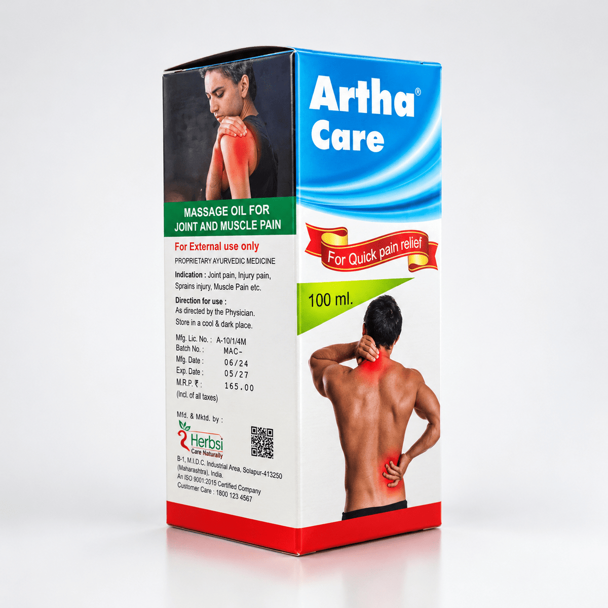 Ayurvedic Ruma T Capsule & WALK FAST Ointment Combo Pack of 2 + Get Artha Care Pain Oil FREE - HEALTH AIM PHARMACY