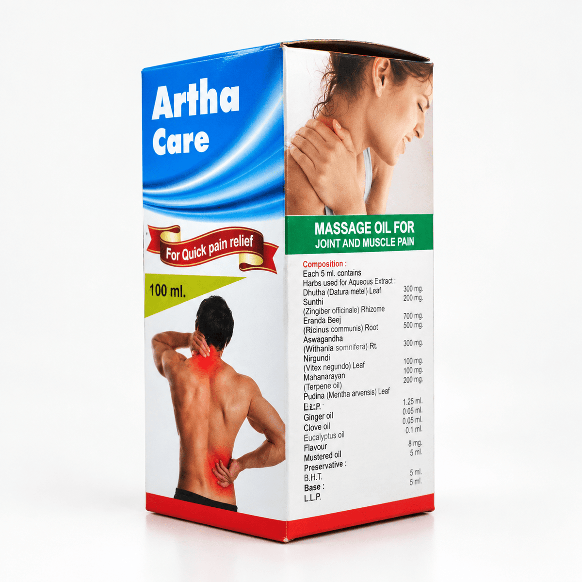 Ayurvedic Ruma T Capsule & WALK FAST Ointment Combo Pack of 2 + Get Artha Care Pain Oil FREE - HEALTH AIM PHARMACY