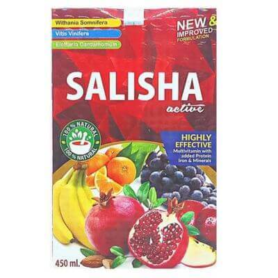 Ayurvedic Salisha Active Syrup(900ml) (Pack of 2) - HEALTH AIM PHARMACY