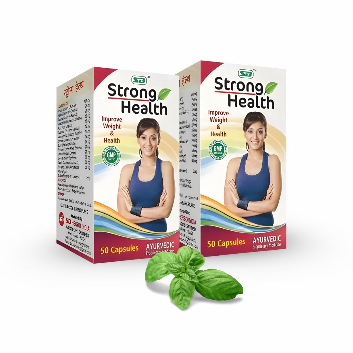 Ayurvedic SB STRONG HEALTH Capsule for Body Weakness (Pack Of 2) - HEALTH AIM PHARMACY