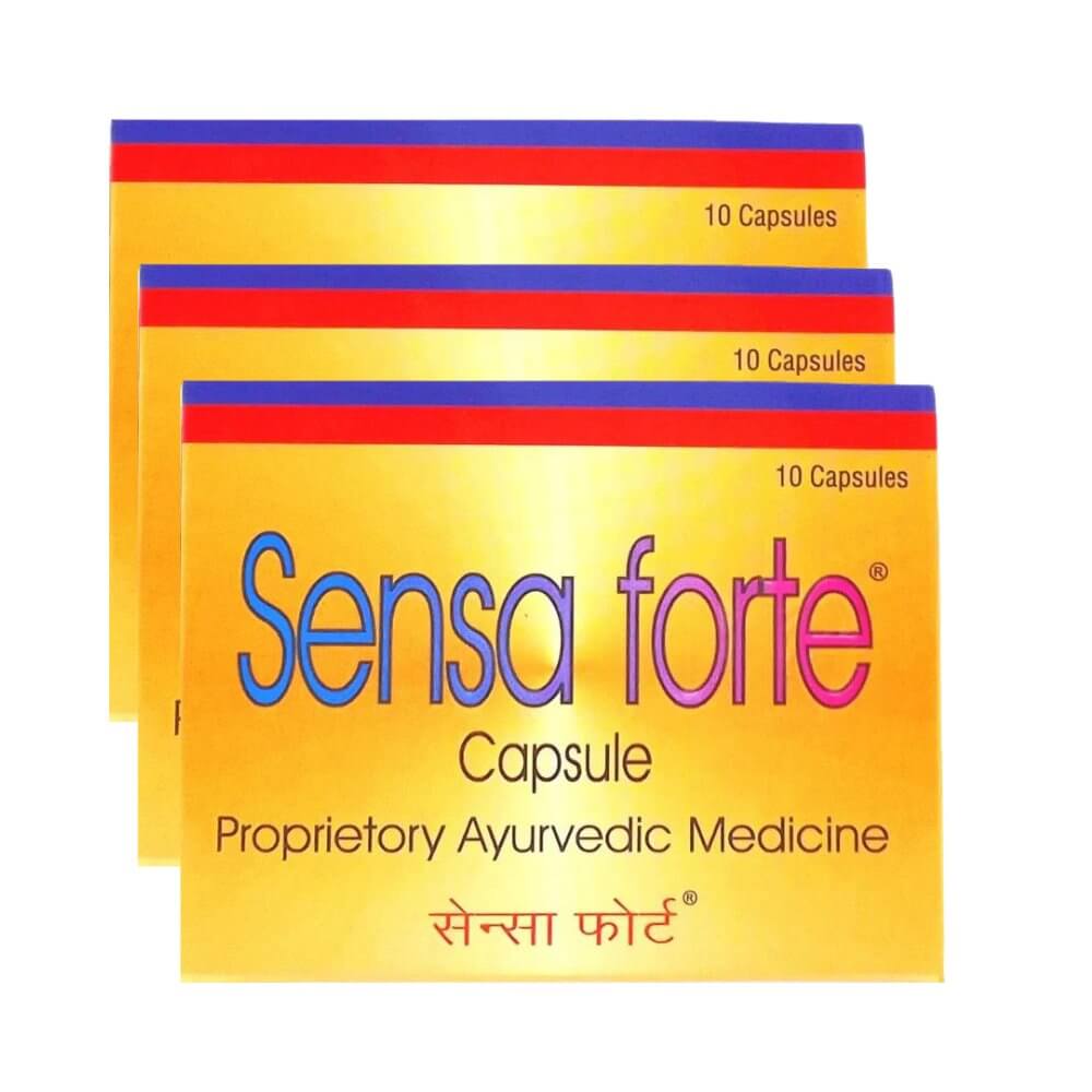 Ayurvedic Sensa Forte Capsule( Pack Of 2) - HEALTH AIM PHARMACY