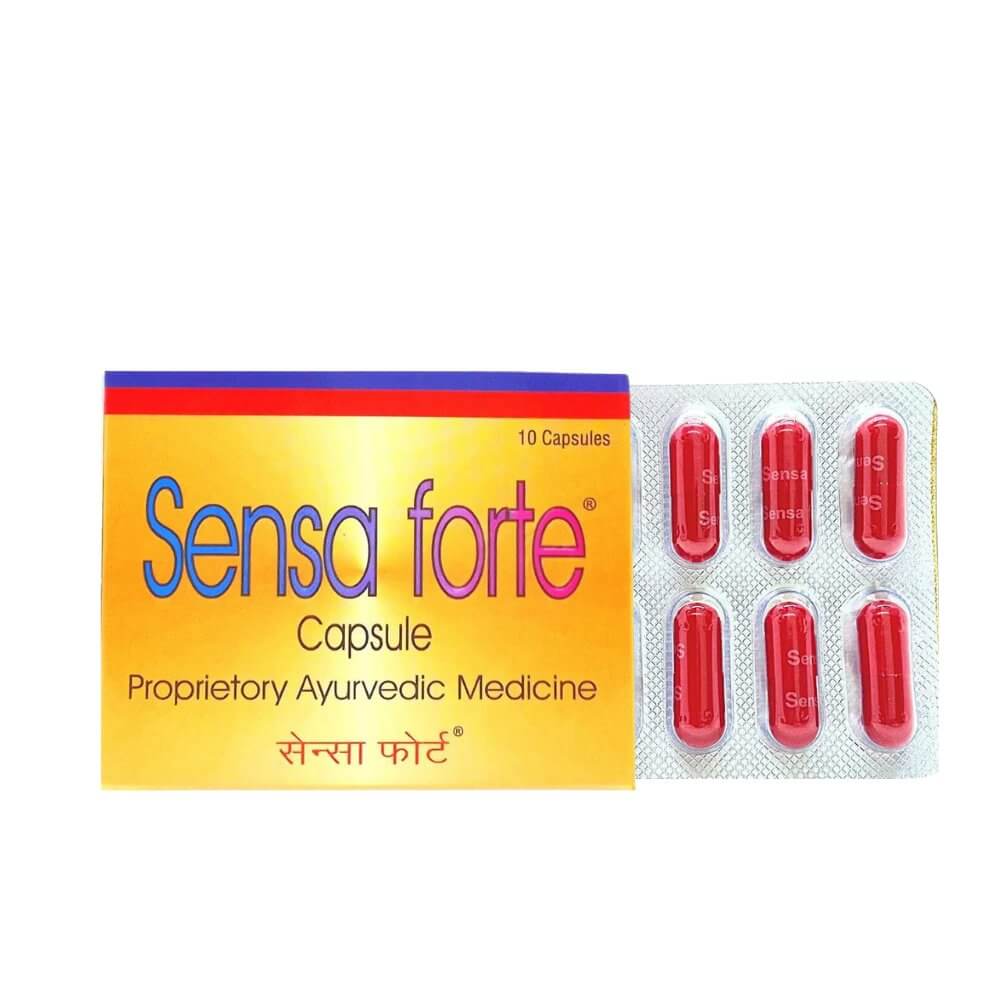 Ayurvedic Sensa Forte Capsule( Pack Of 2) - HEALTH AIM PHARMACY