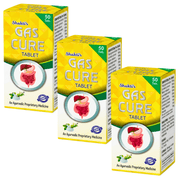 Ayurvedic Shakti's Gas Cure Tablet for acidity | 50Tabs | Pack of 3 - HEALTH AIM PHARMACY