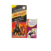 Ayurvedic Shilajit Malt 400gm & Health aim capsule - HEALTH AIM PHARMACY