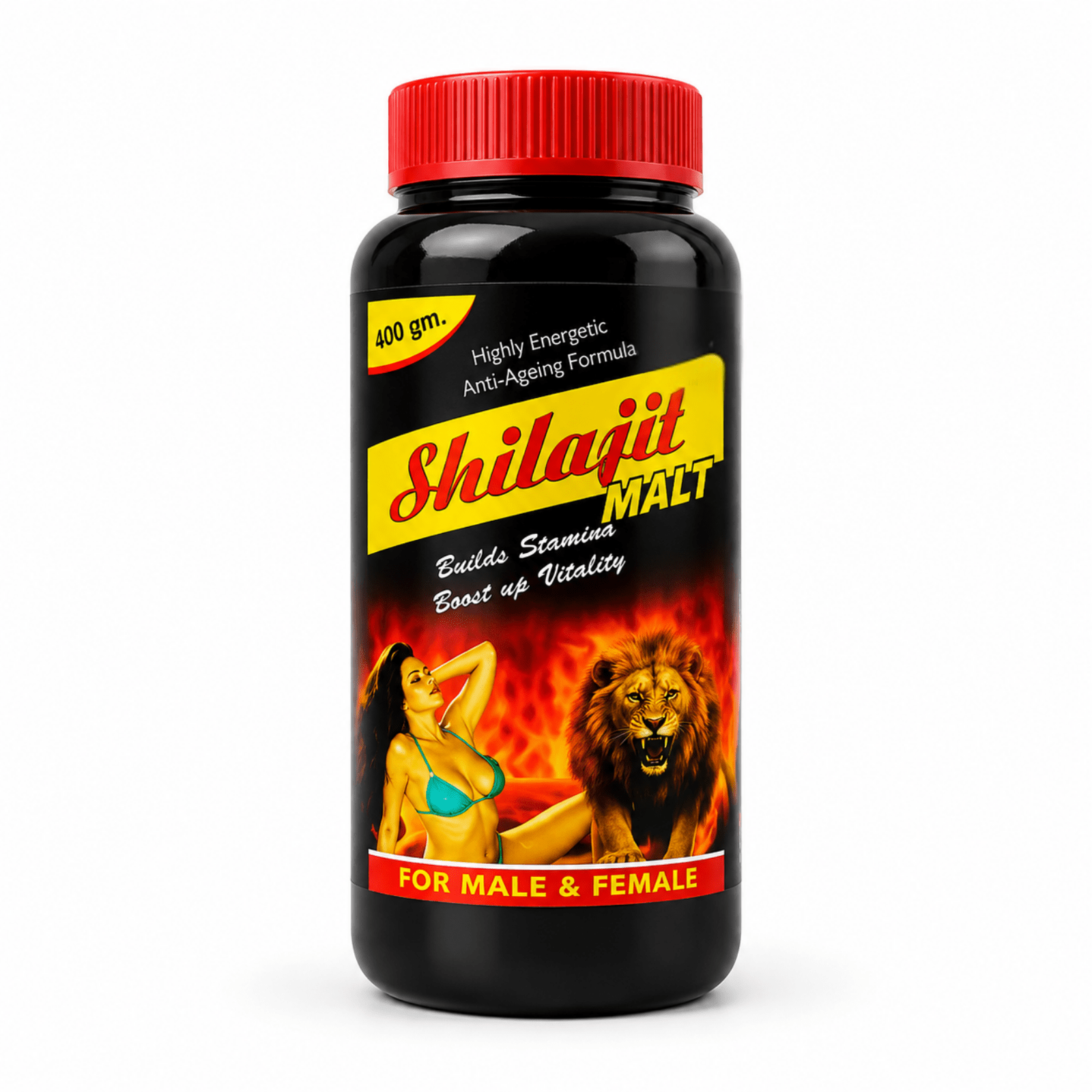 Ayurvedic Shilajit Malt 400gm (Pack of 2) - HEALTH AIM PHARMACY