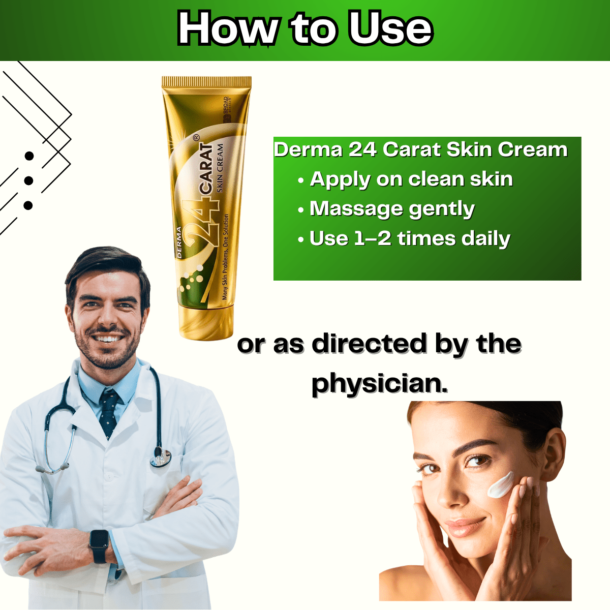 Ayurvedic Skin Care Combo C - Allergi Plus Syrup 450ml + SkinRog 30 Capsule + Derma 24 Carat Skin Cream 25g & Neem Guard Face Wash 60g - HEALTH AIM PHARMACY