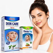 Ayurvedic Skin Care Syrup & Charmo Rog Capsule Combo - HEALTH AIM PHARMACY