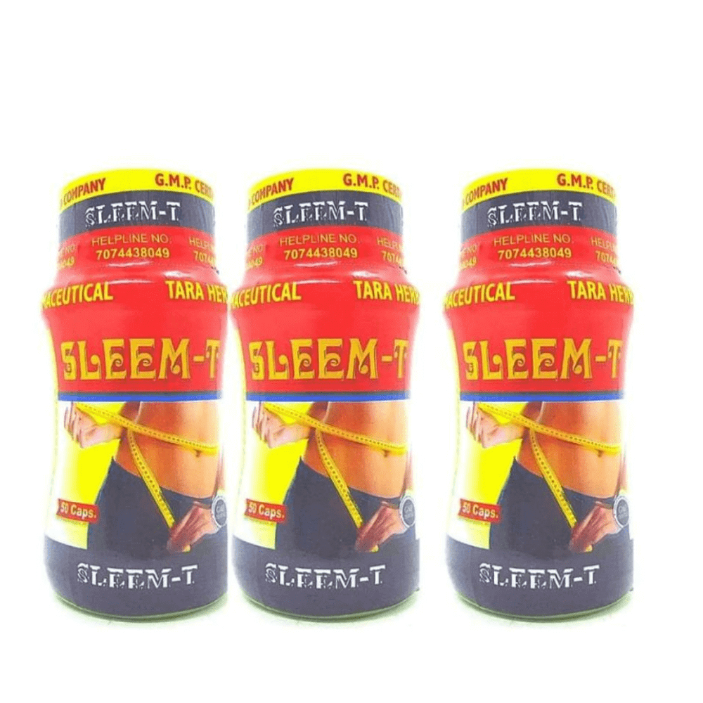 Ayurvedic Sleem - T 50 Caps (pack of 3) - HEALTH AIM PHARMACY