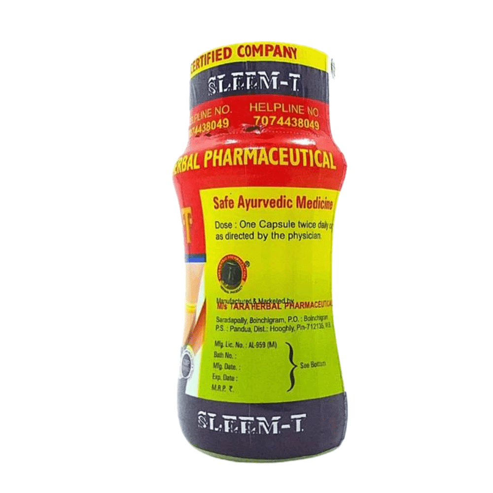 Ayurvedic Sleem - T 50 Capsule ( pack of 2 ) - HEALTH AIM PHARMACY