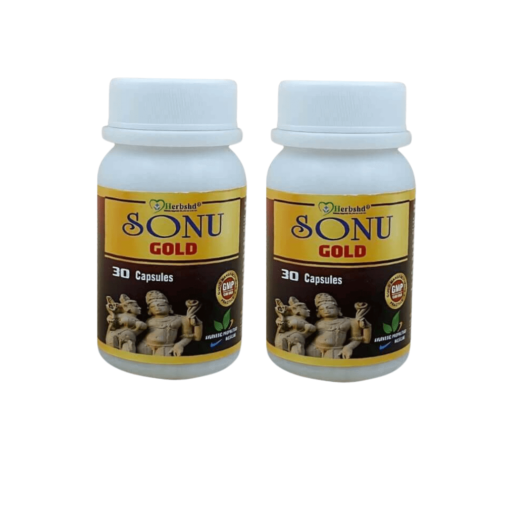 Ayurvedic Sonu Gold Capsule (combo pack) - HEALTH AIM PHARMACY