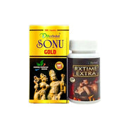 Ayurvedic Sonu gold capsule & Rxtime extra tablet(combo pack) - HEALTH AIM PHARMACY