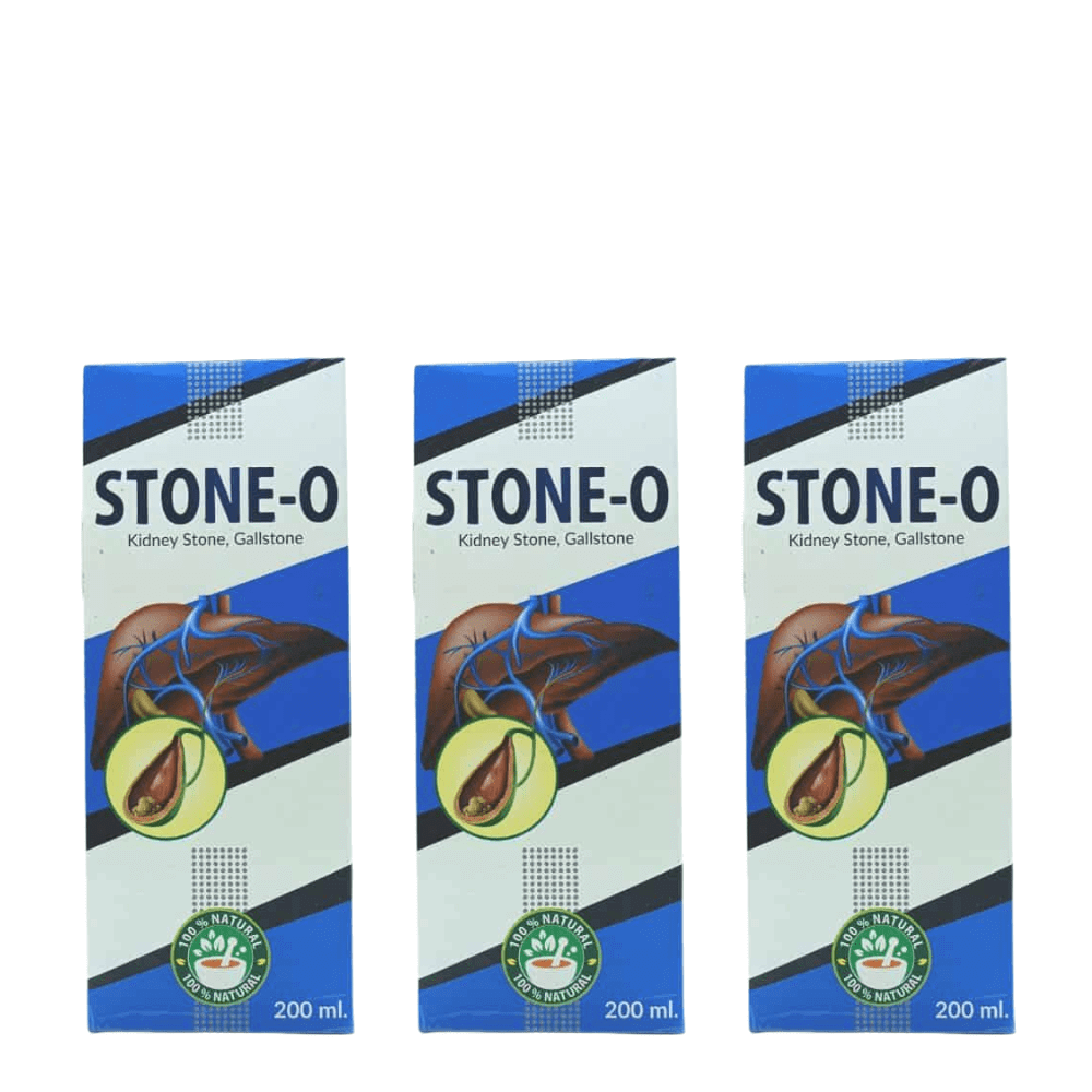 Ayurvedic Stone - O Syrup Pack of 3 - HEALTH AIM PHARMACY