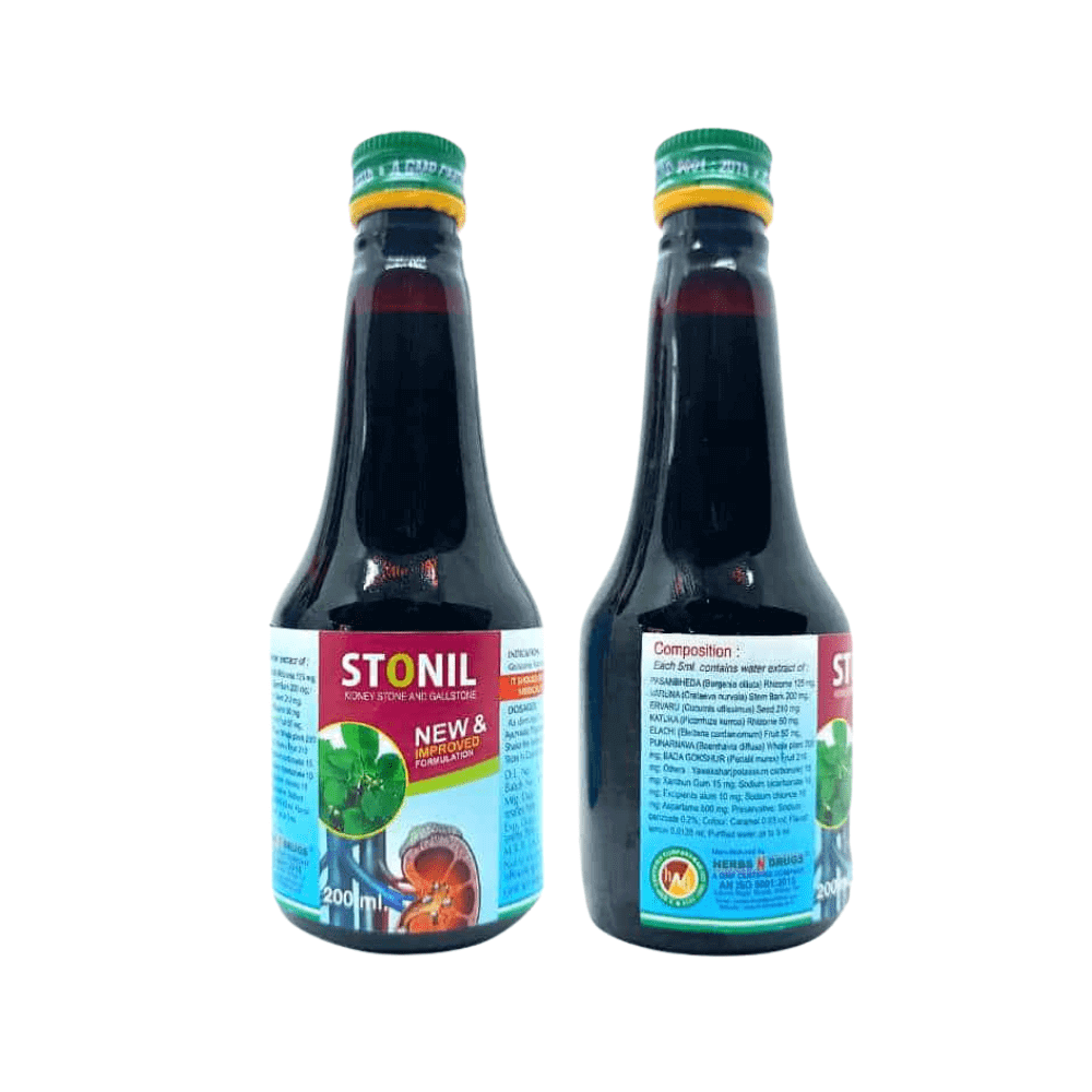 Ayurvedic Stonil Syrup( Pack Of2) - HEALTH AIM PHARMACY