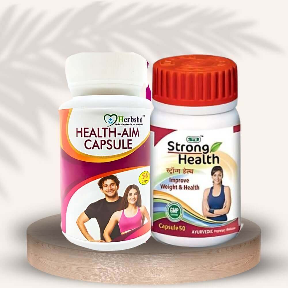 Ayurvedic Strong Health & Health Aim Capsules for Body building - HEALTH AIM PHARMACY
