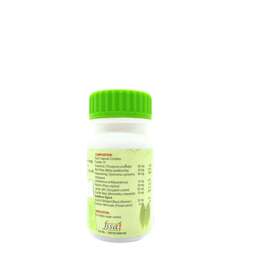 Ayurvedic Sugar Releif capsule Pack of 3 - HEALTH AIM PHARMACY