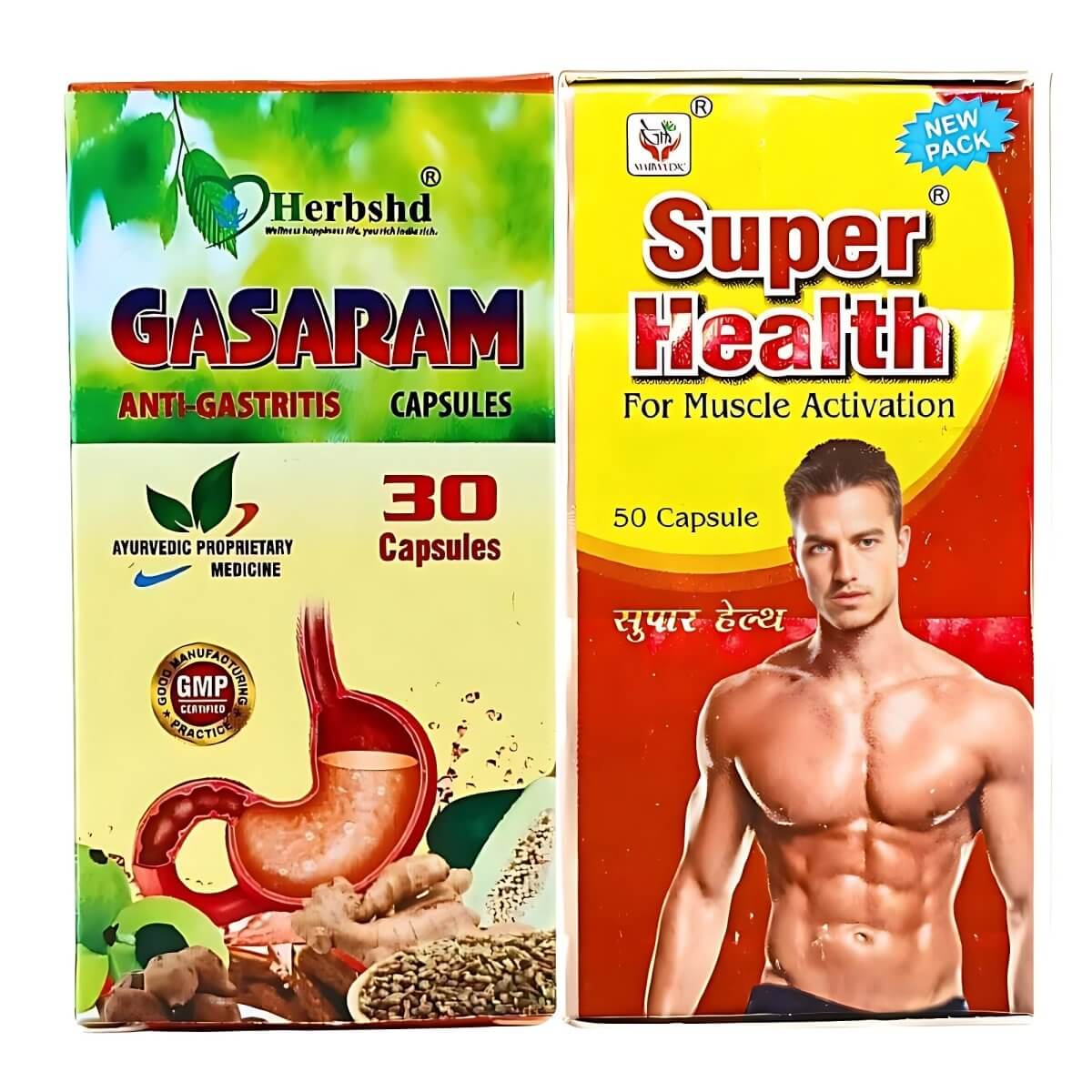 Ayurvedic super health capsule & gasaram capsule - HEALTH AIM PHARMACY